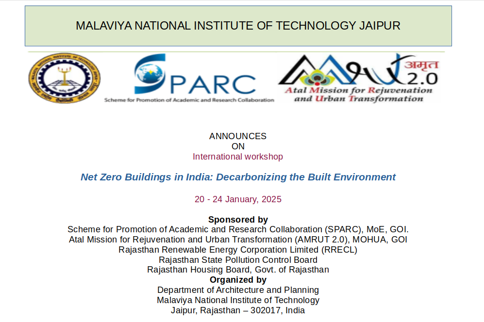 Net Zero Buildings Workshop Banner